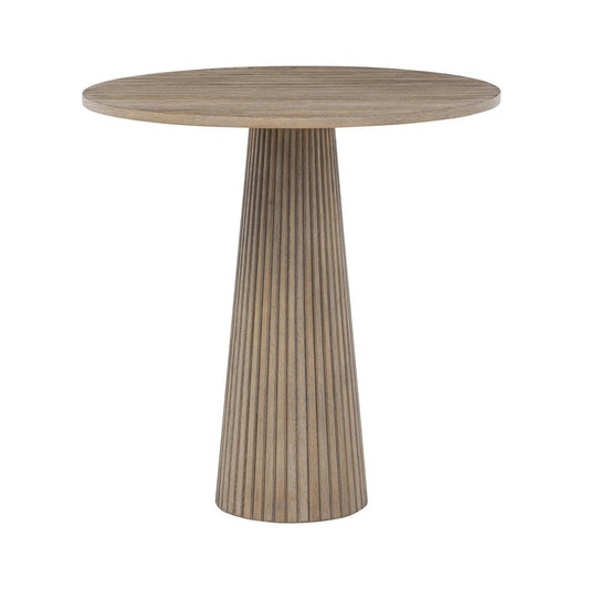Leckford Ribbed Occasional Table | Aged Oak - SEET London