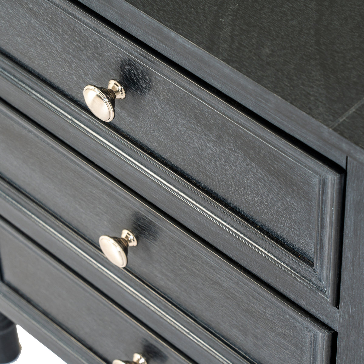 Contour Collection 3 Drawer Side Table