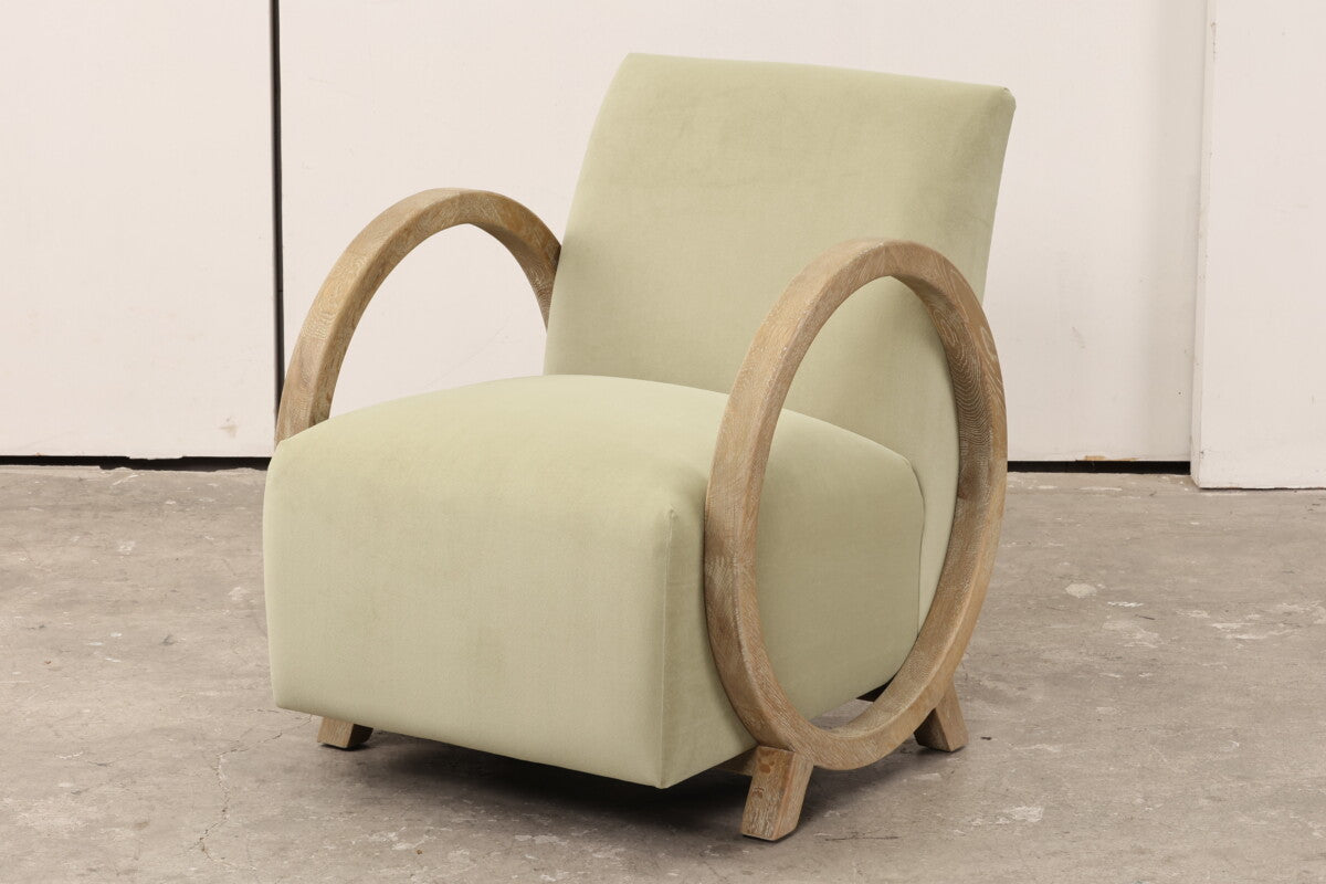 Wick Club Chair - Sage Green - SEET London