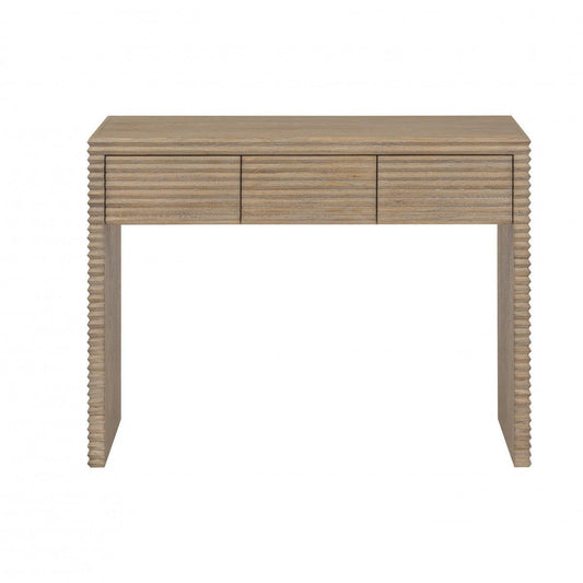 Wickham Ribbed Oak Desk - SEET London