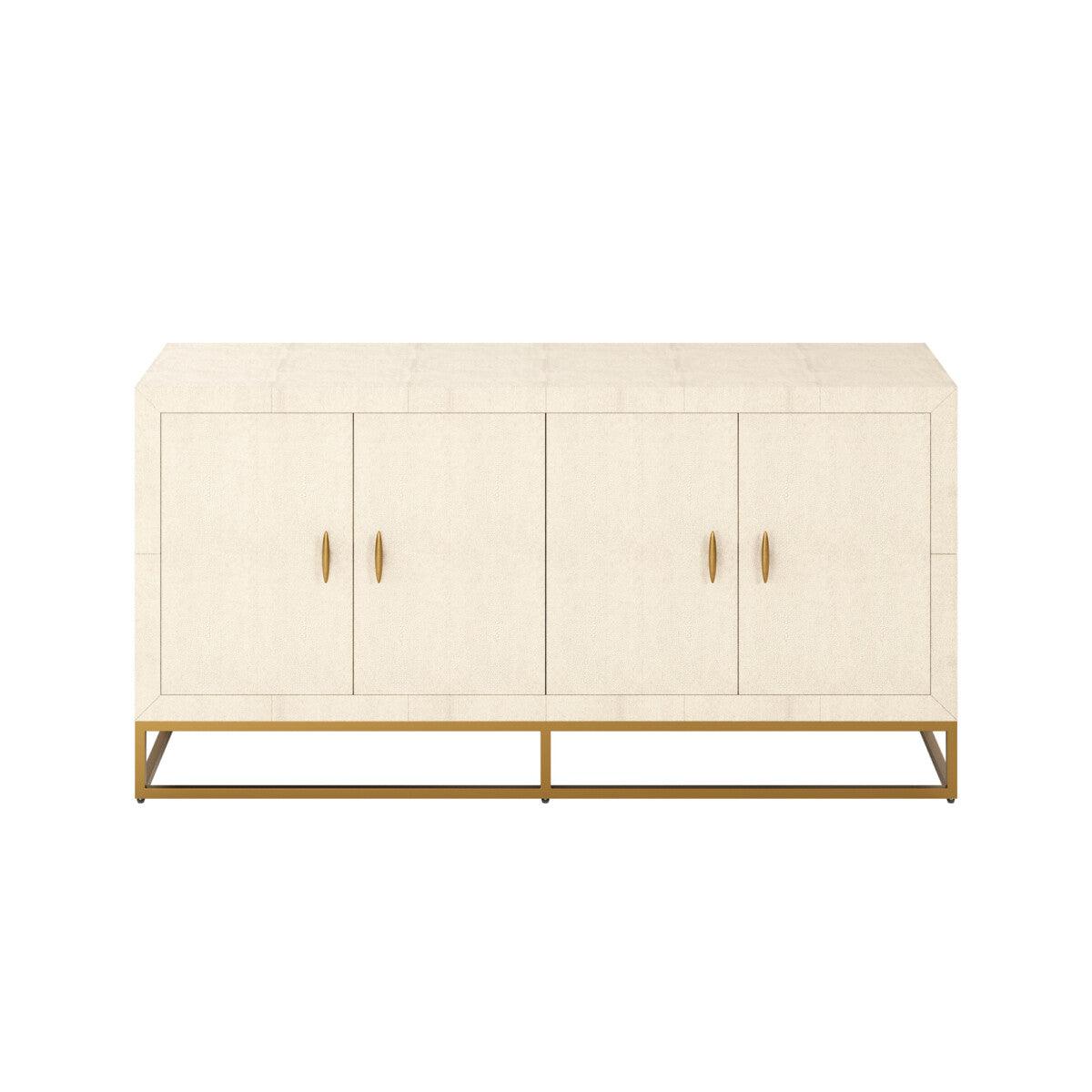 Hampton Sideboard | Ivory Shagreen - SEET London