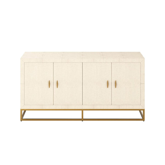 Hampton Sideboard | Ivory Shagreen - SEET London