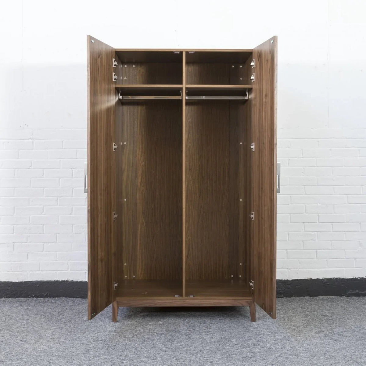 Calla Wardrobe - Walnut