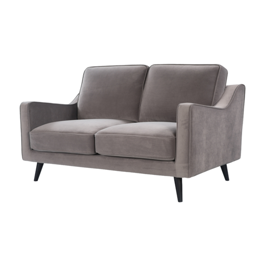 Daffy 2 Seat Sofa | Mink Velvet