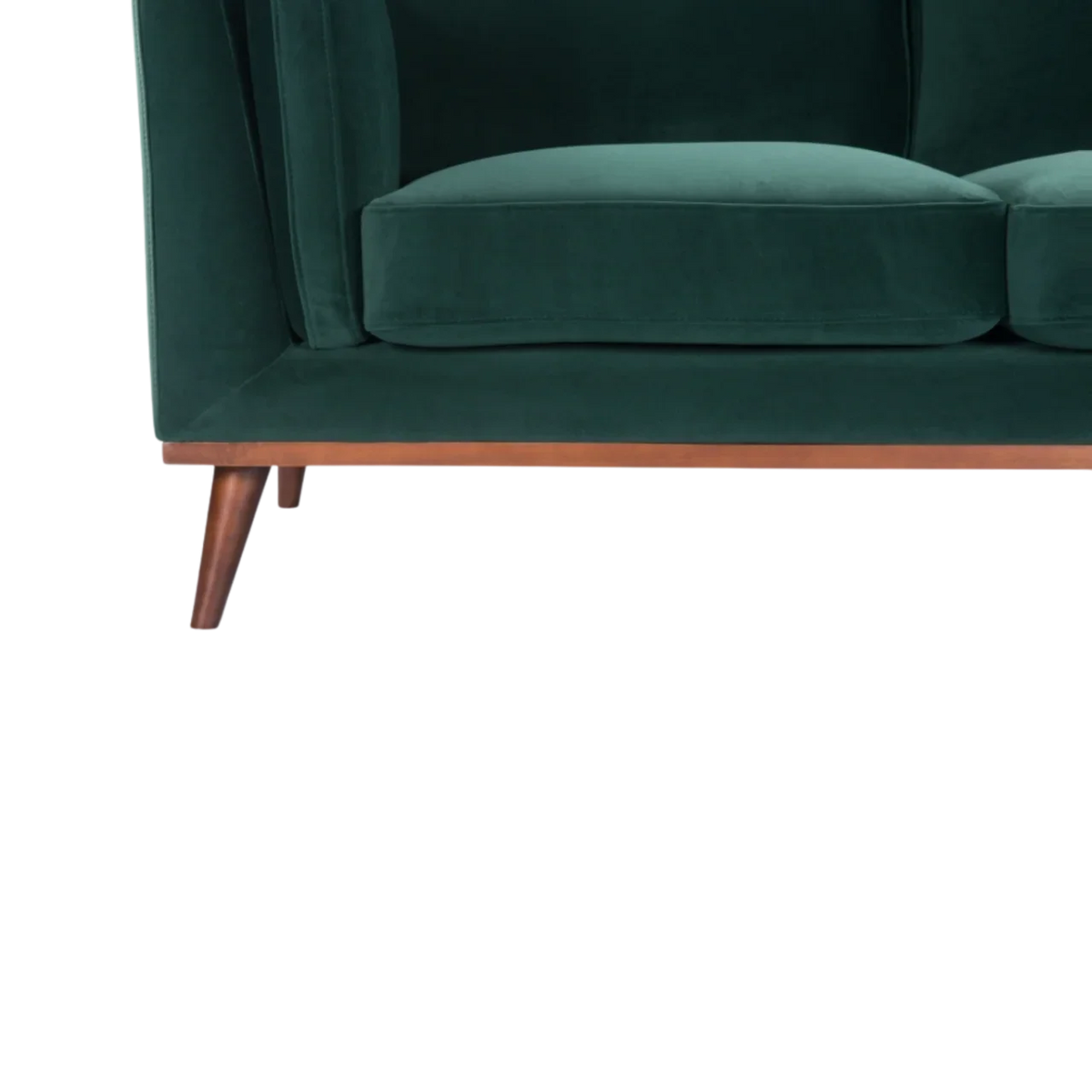 Mickey 2 seat Sofa - Emerald Green