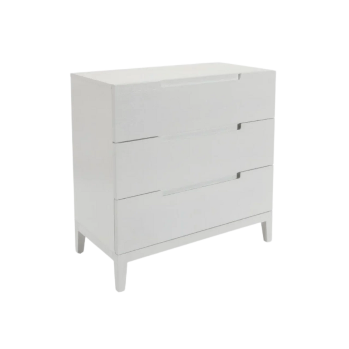Orchid 3 Drawer Chest - White