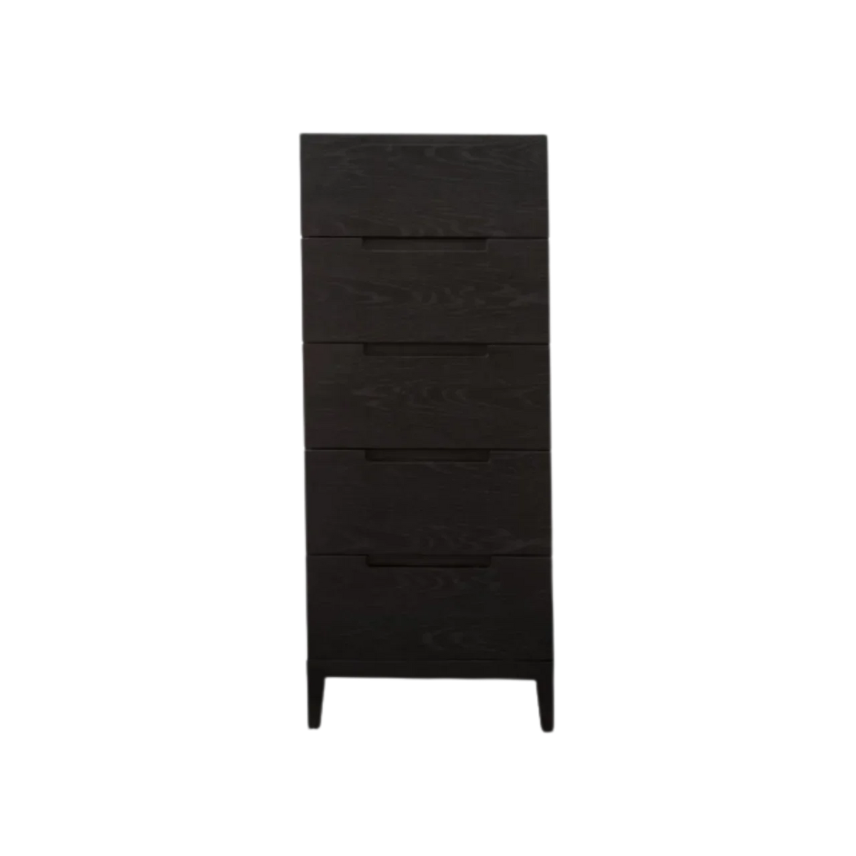 Orchid Narrow Chest - Wenge (Black Stained Oak)