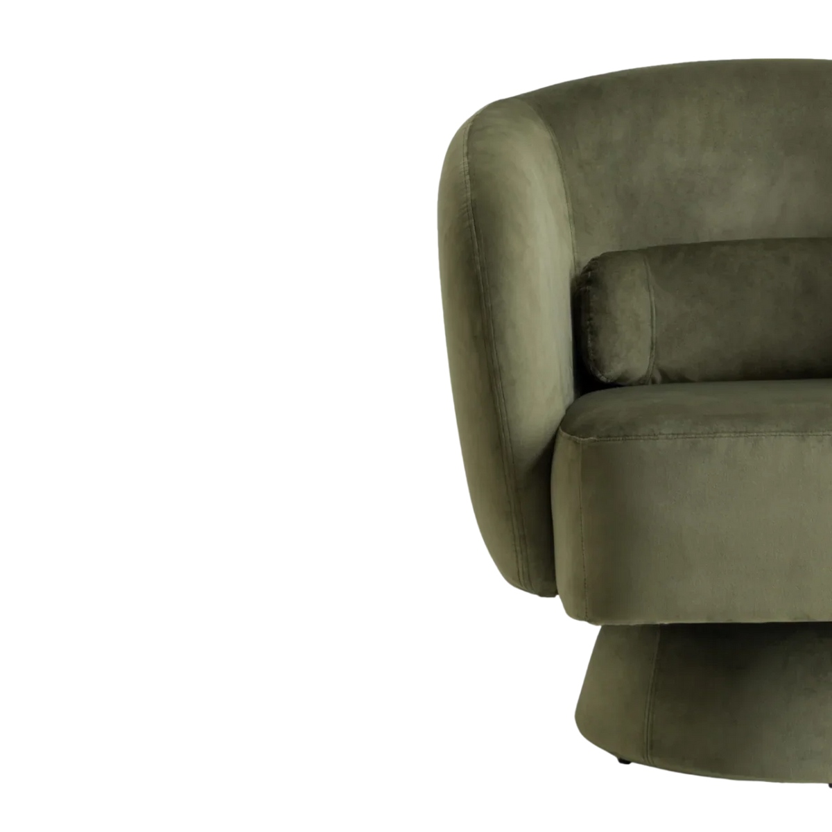 Rachel Armchair - Paris Olive Velvet
