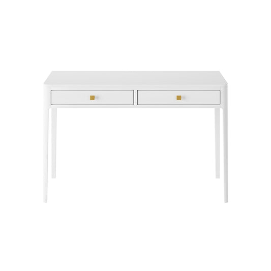 Abberley White Desk with Drawers | White - SEET London