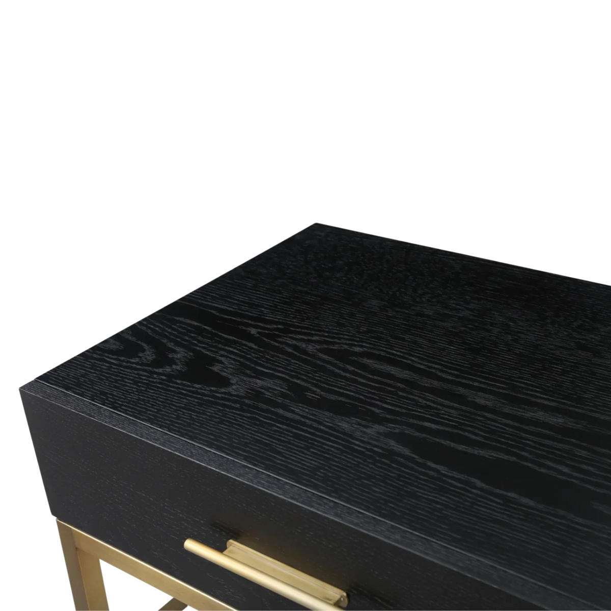 Tulip Dressing Table - Wenge (Black Stained Oak)