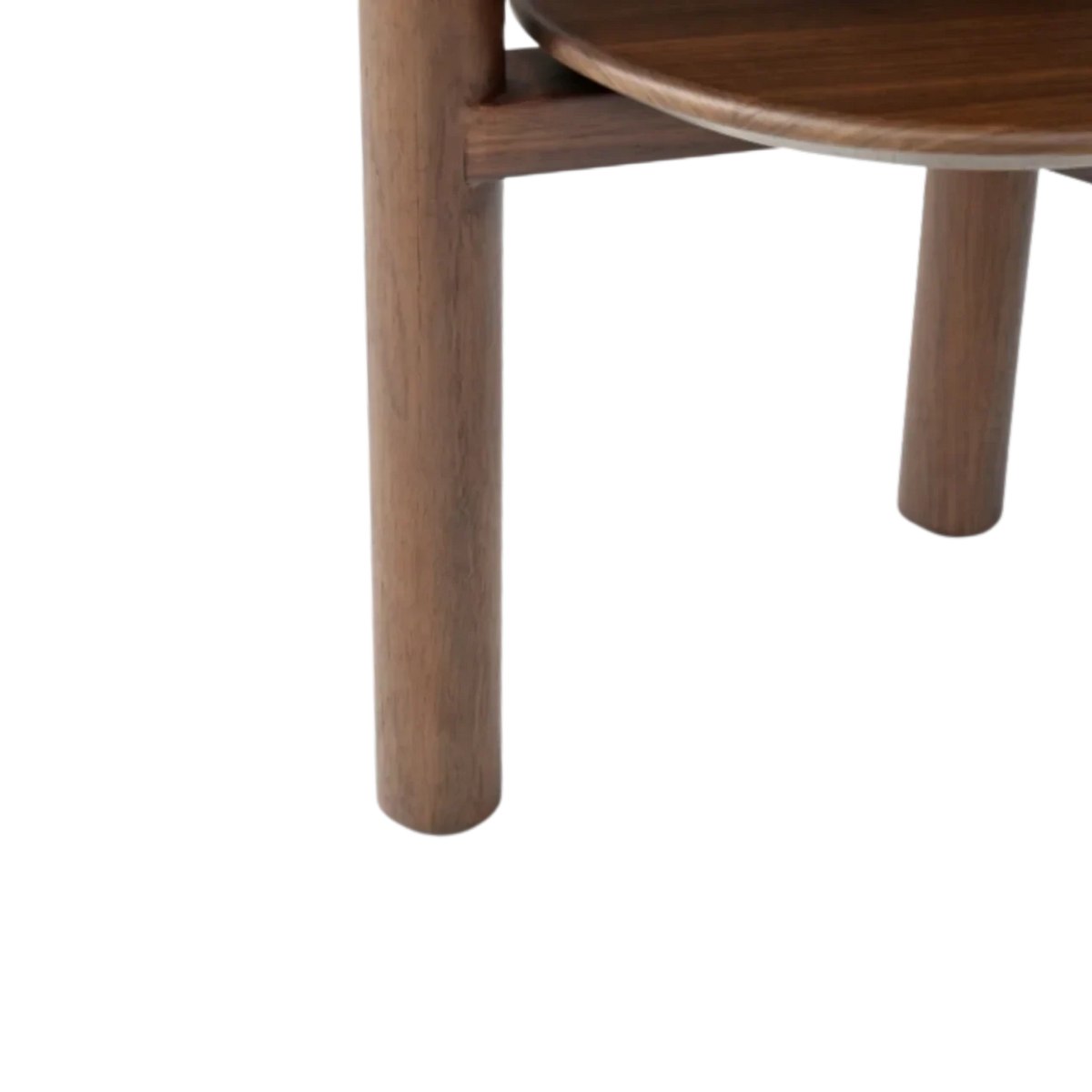 Willow Lamp Table with Shelf - Timber Tobacco
