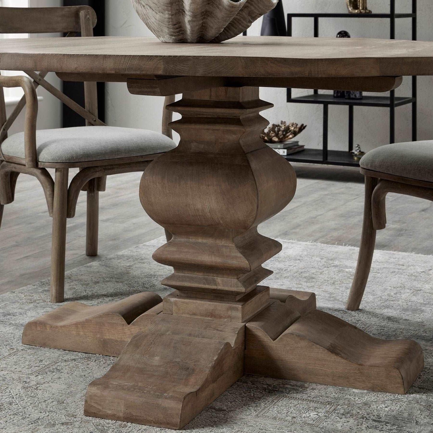 Copgrove Collection Round Pedestal Dining Table - SEET London