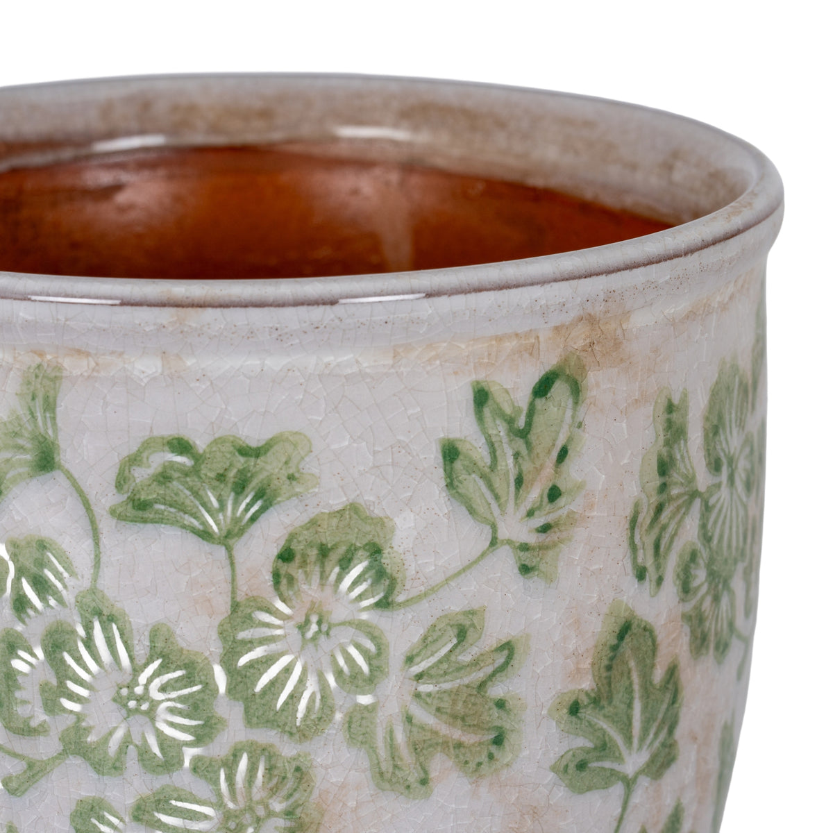 Small Green Clover Planter Pot