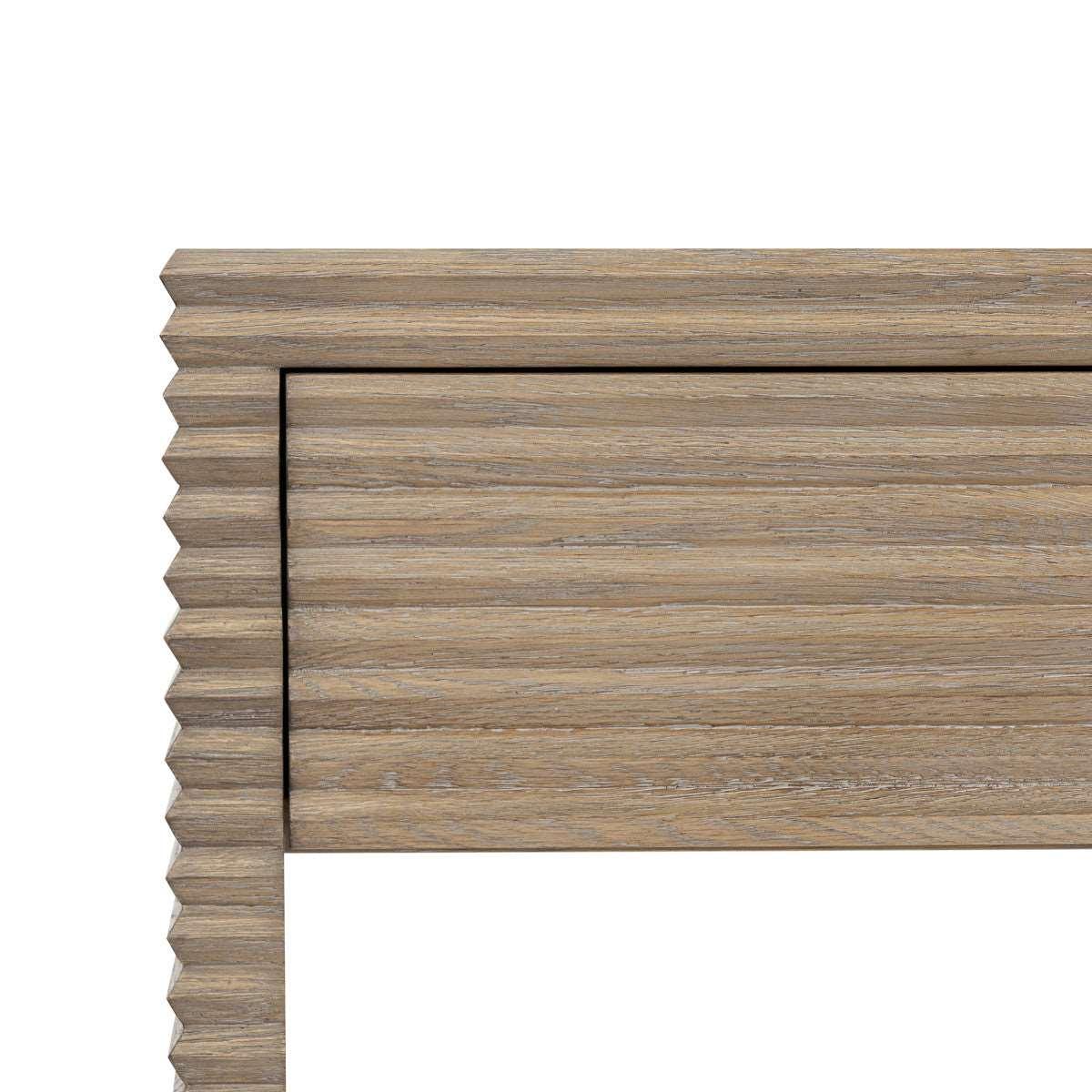 Wickham Ribbed Oak Desk - SEET London