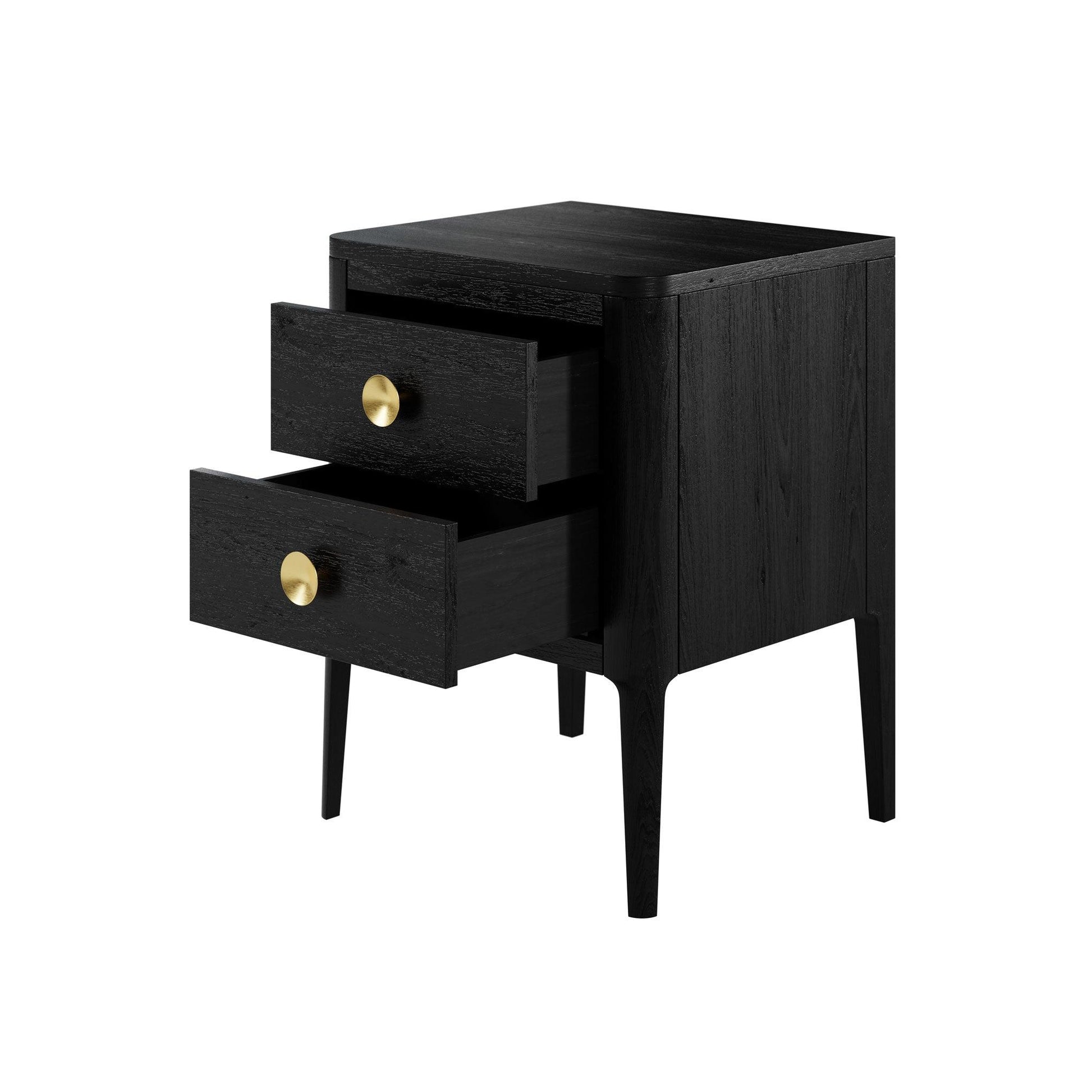 Abberley Bedside Table | Black - SEET London