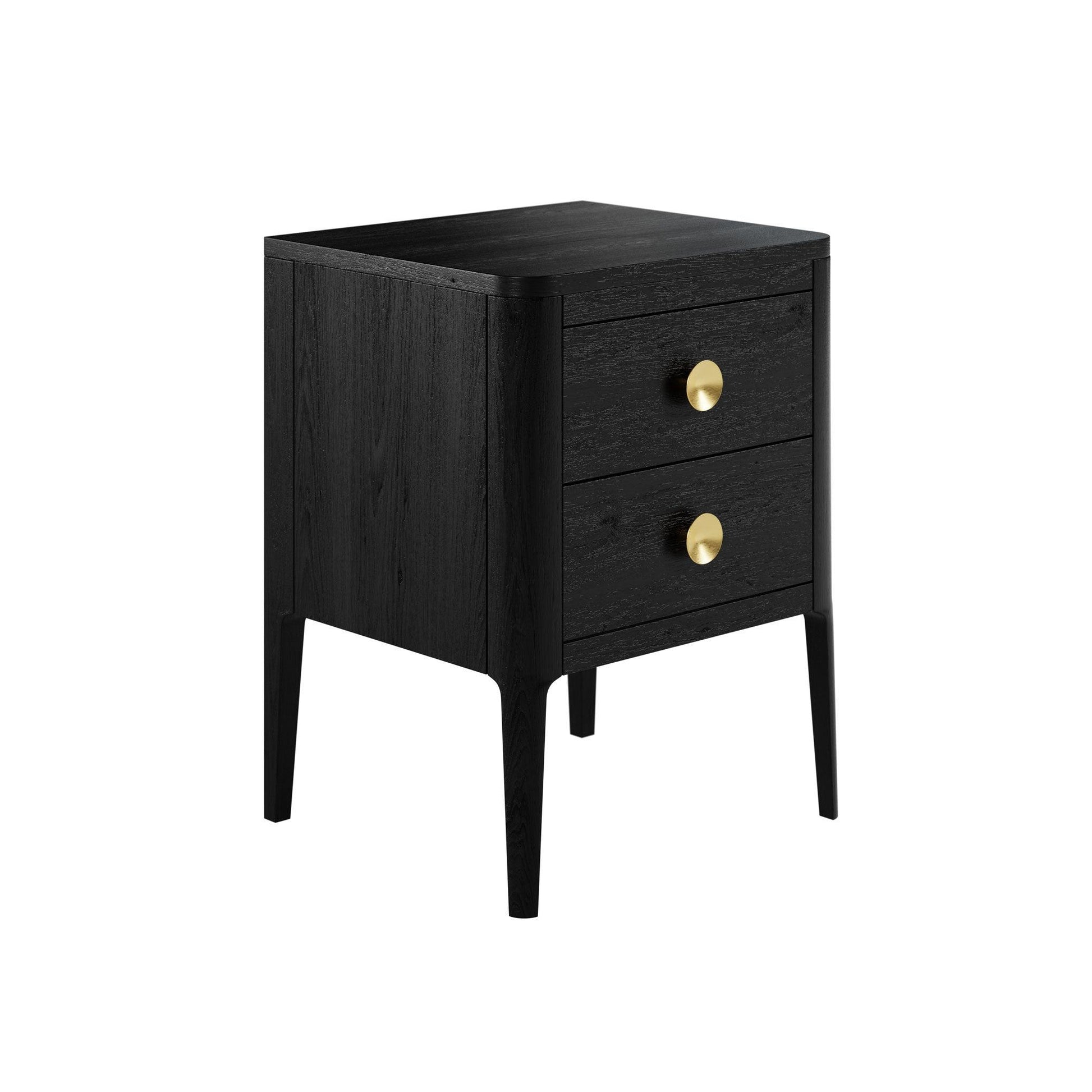 Abberley Bedside Table | Black - SEET London