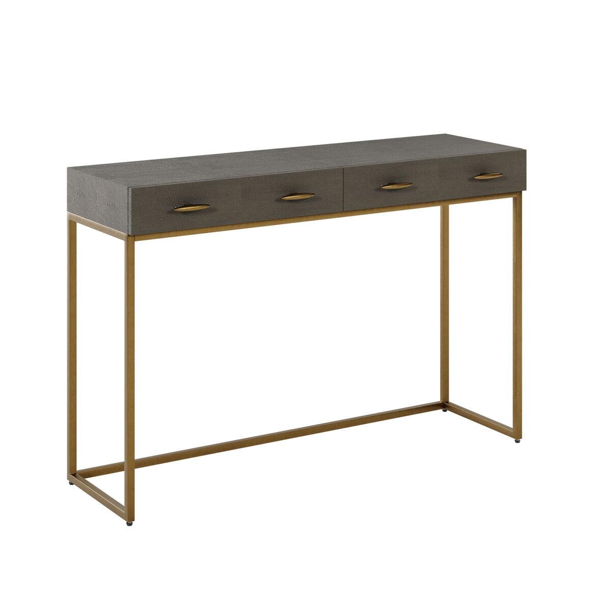 Hampton Console | Grey Shagreen - SEET London