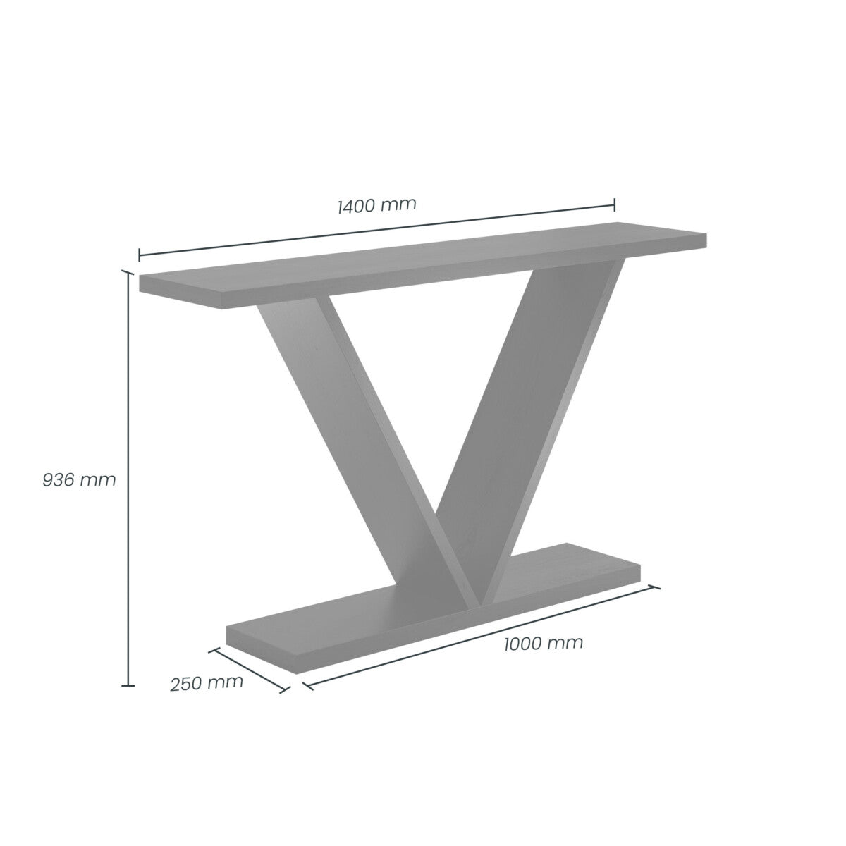 Five Console Table | Black