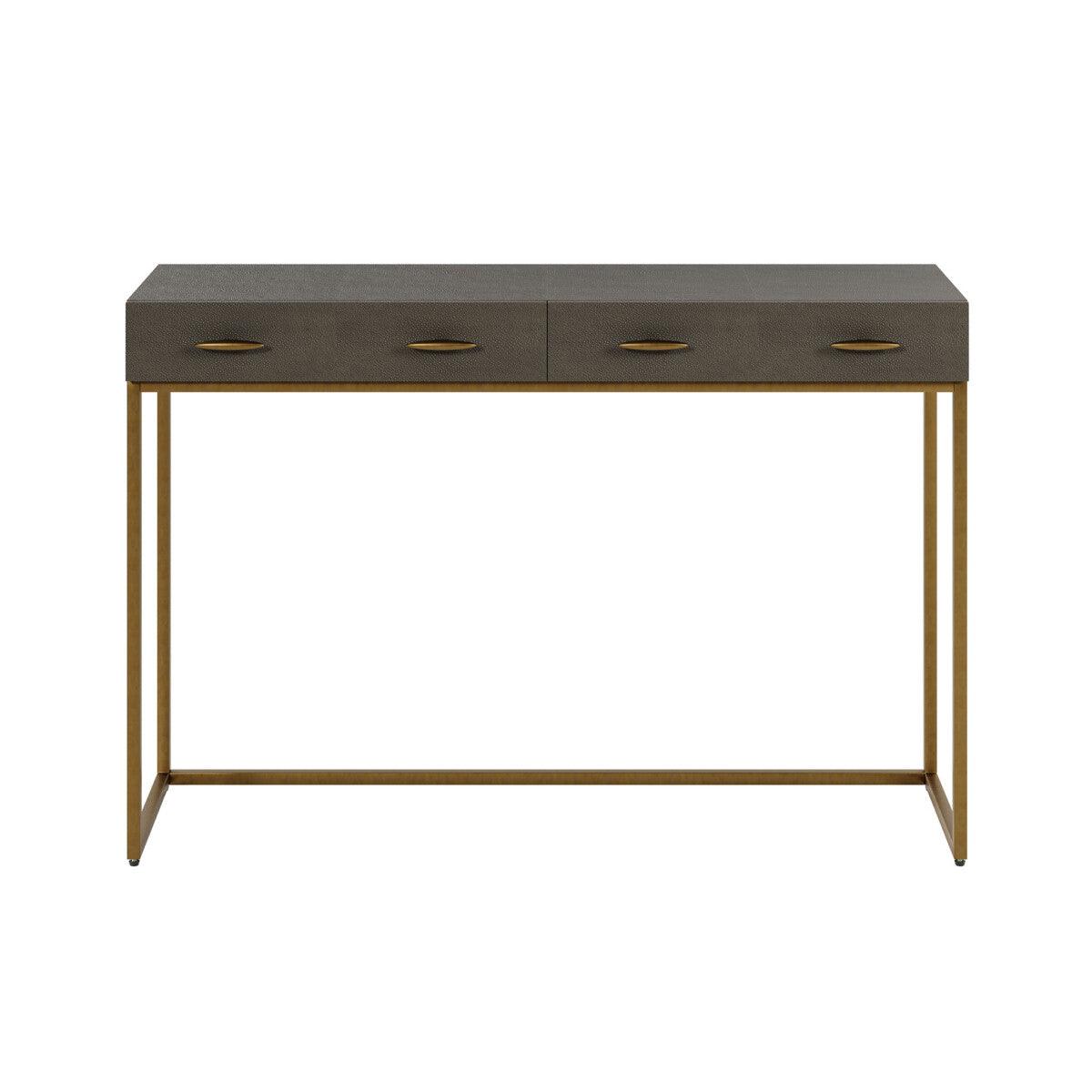 Hampton Console | Grey Shagreen - SEET London