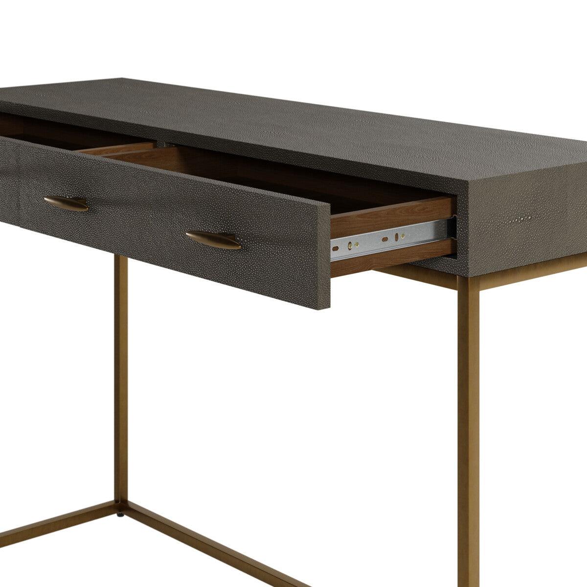 Hampton Console | Grey Shagreen - SEET London