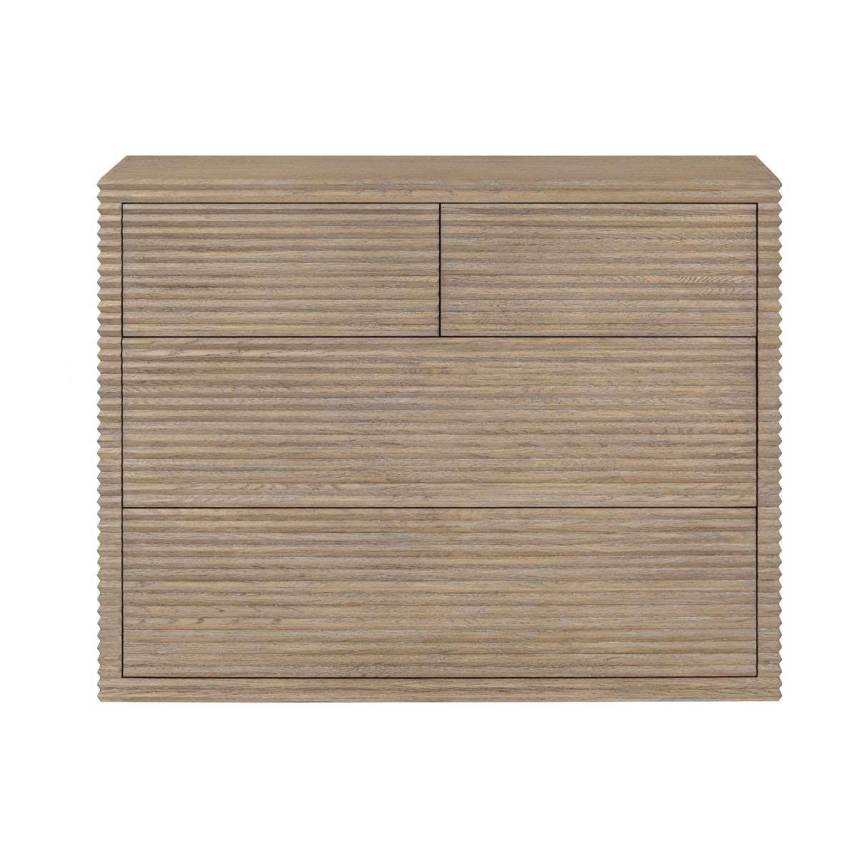 Wickham Ribbed Oak Chest of Drawers - SEET London