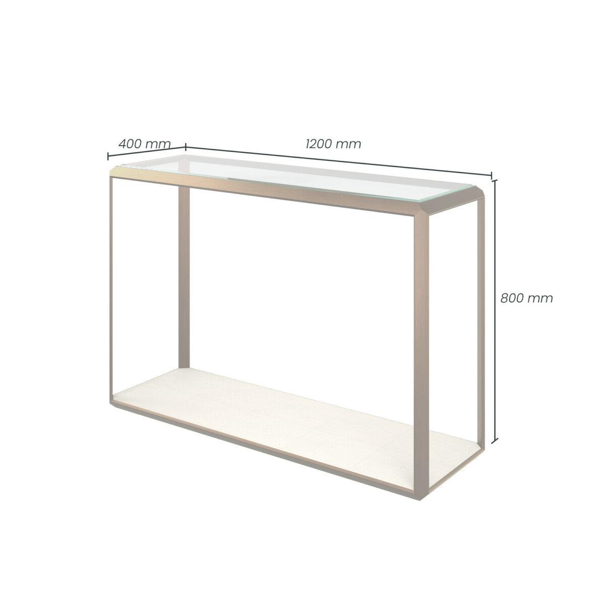 Elmley Console Table | Ivory - SEET London