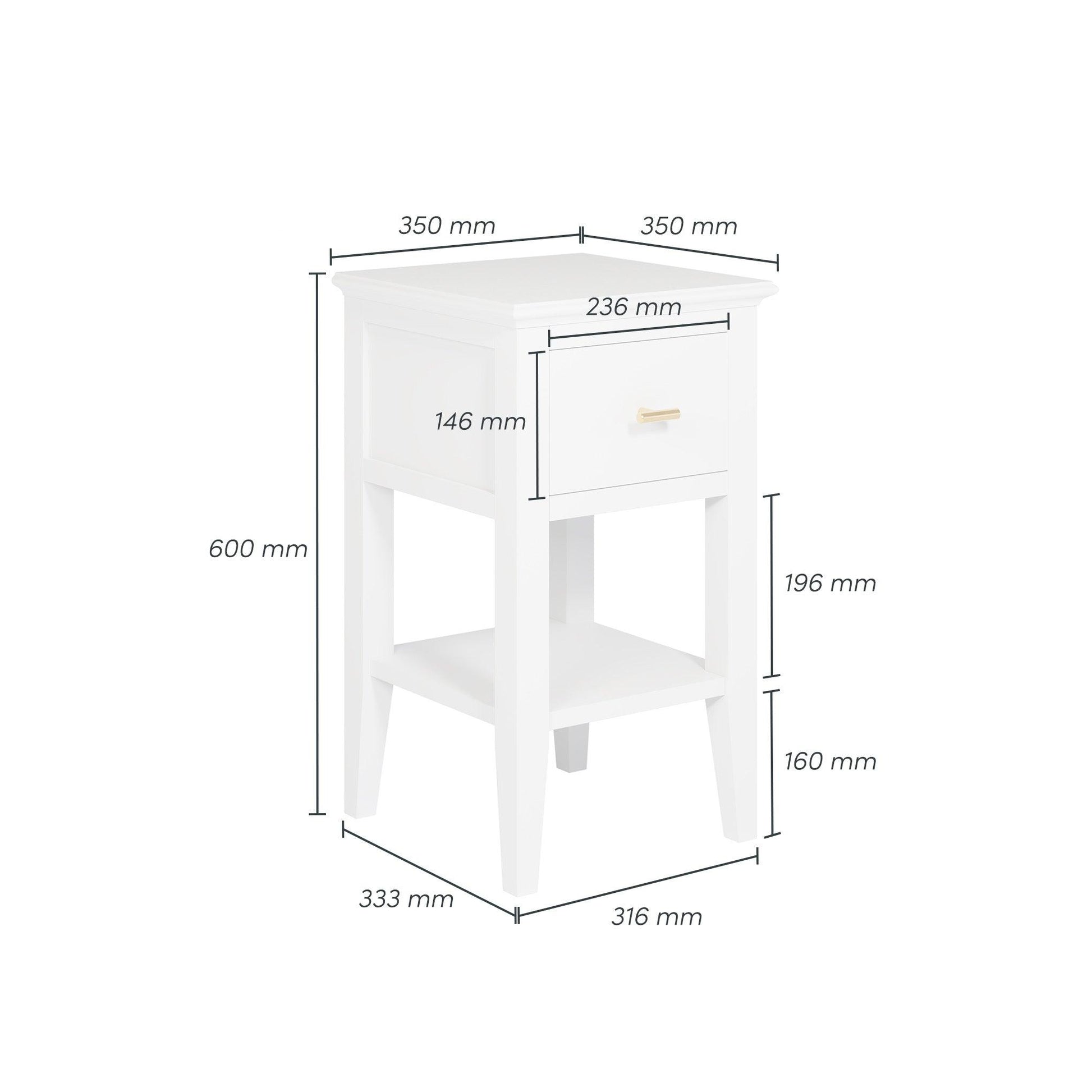 Chilworth Bedside Table - SEET London