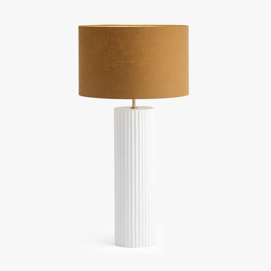 Lamp – Large Ribbed Gesso - SEET London