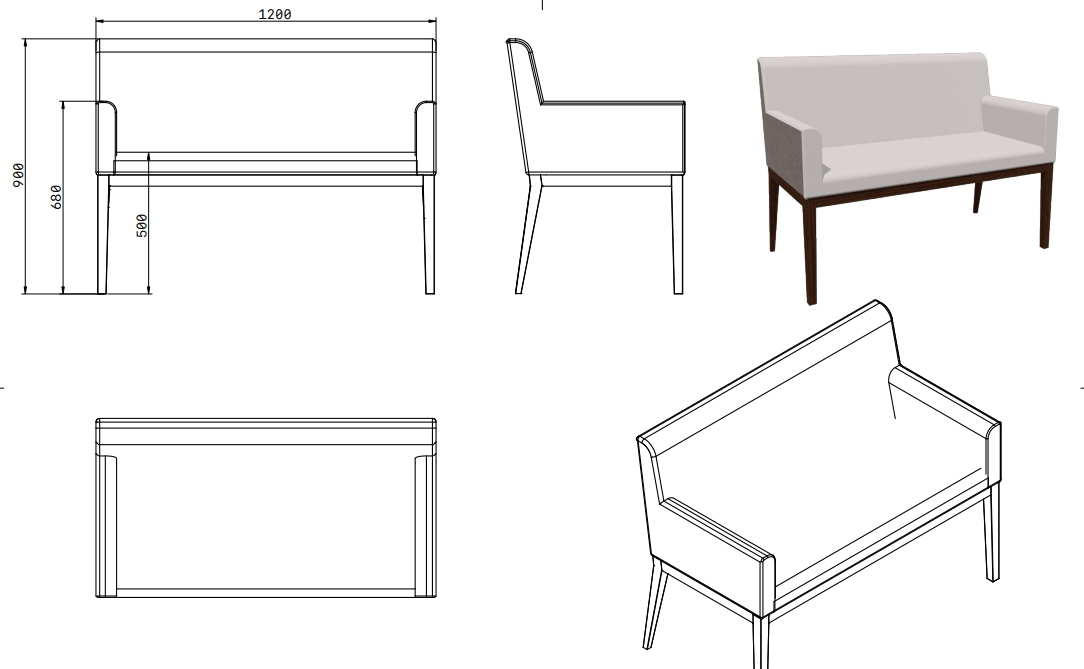 Marylebone Dining Chair & Bench | by SEET BESPOKE - SEET London