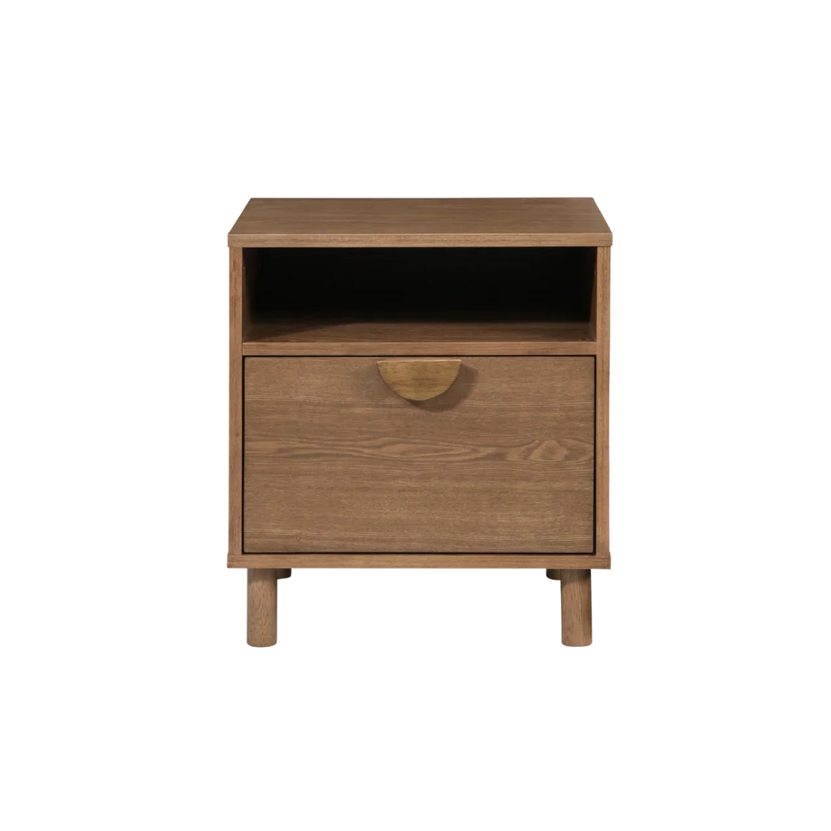 Arc Bedside  - Medium Oak (Walnut)