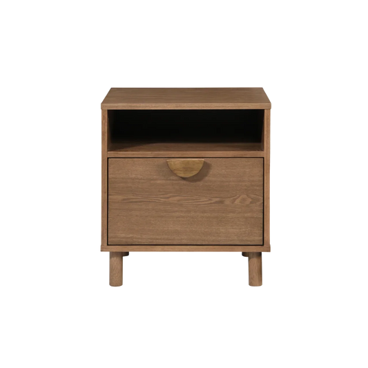 Arc Bedside  - Medium Oak (Walnut)