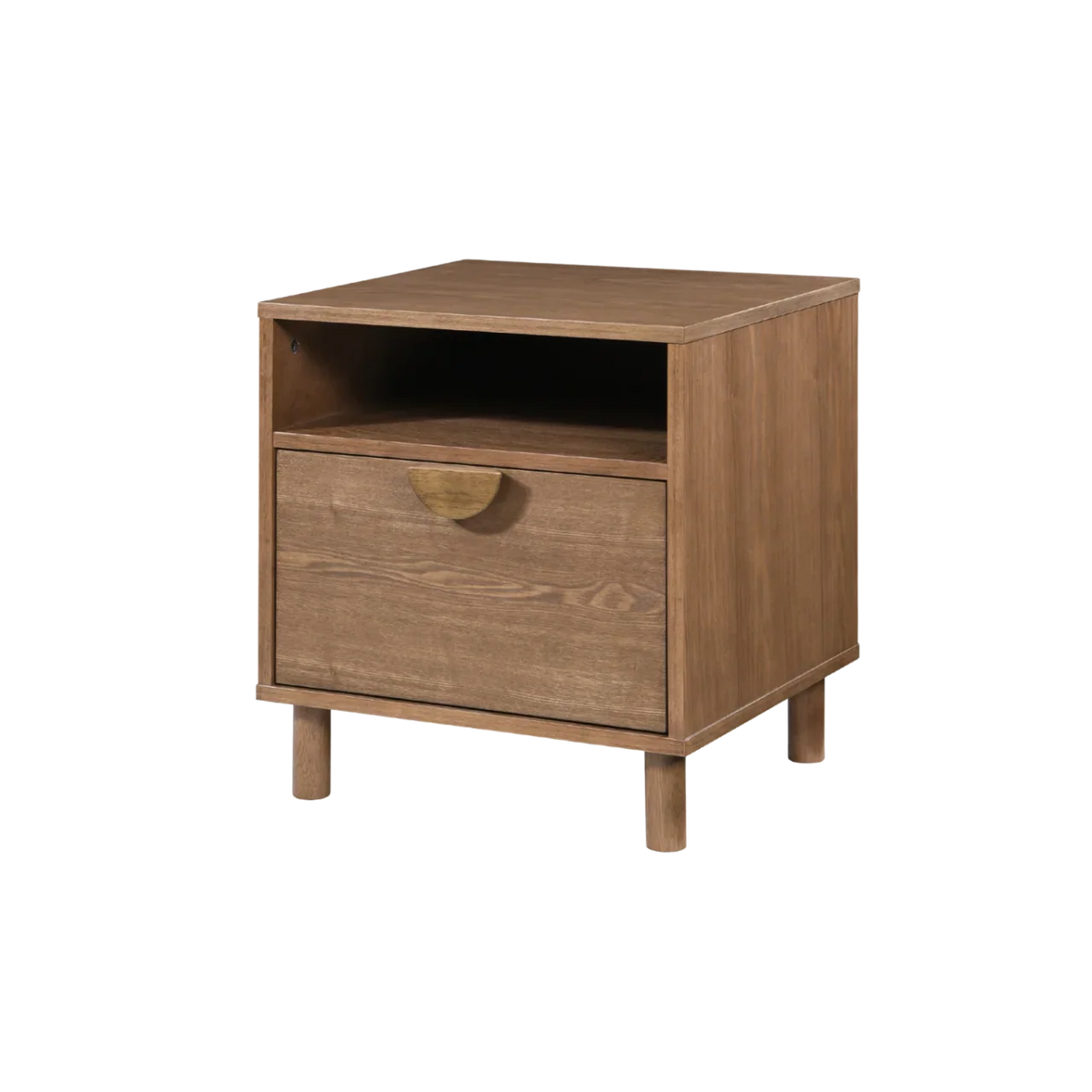 Arc Bedside  - Medium Oak (Walnut)