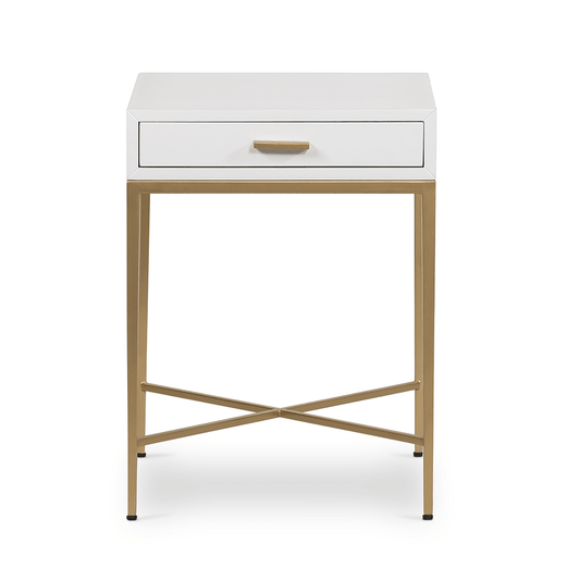 Berkeley Bedside Table | White - SEET London