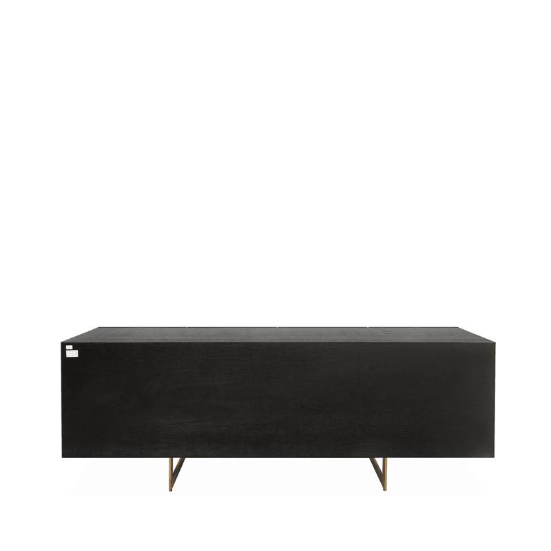 Ivanna 4 Door Sideboard Espresso Oak - SEET London