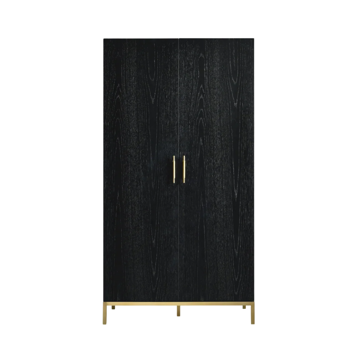 Tulip Wardrobe - Wenge (Black Stained Oak)