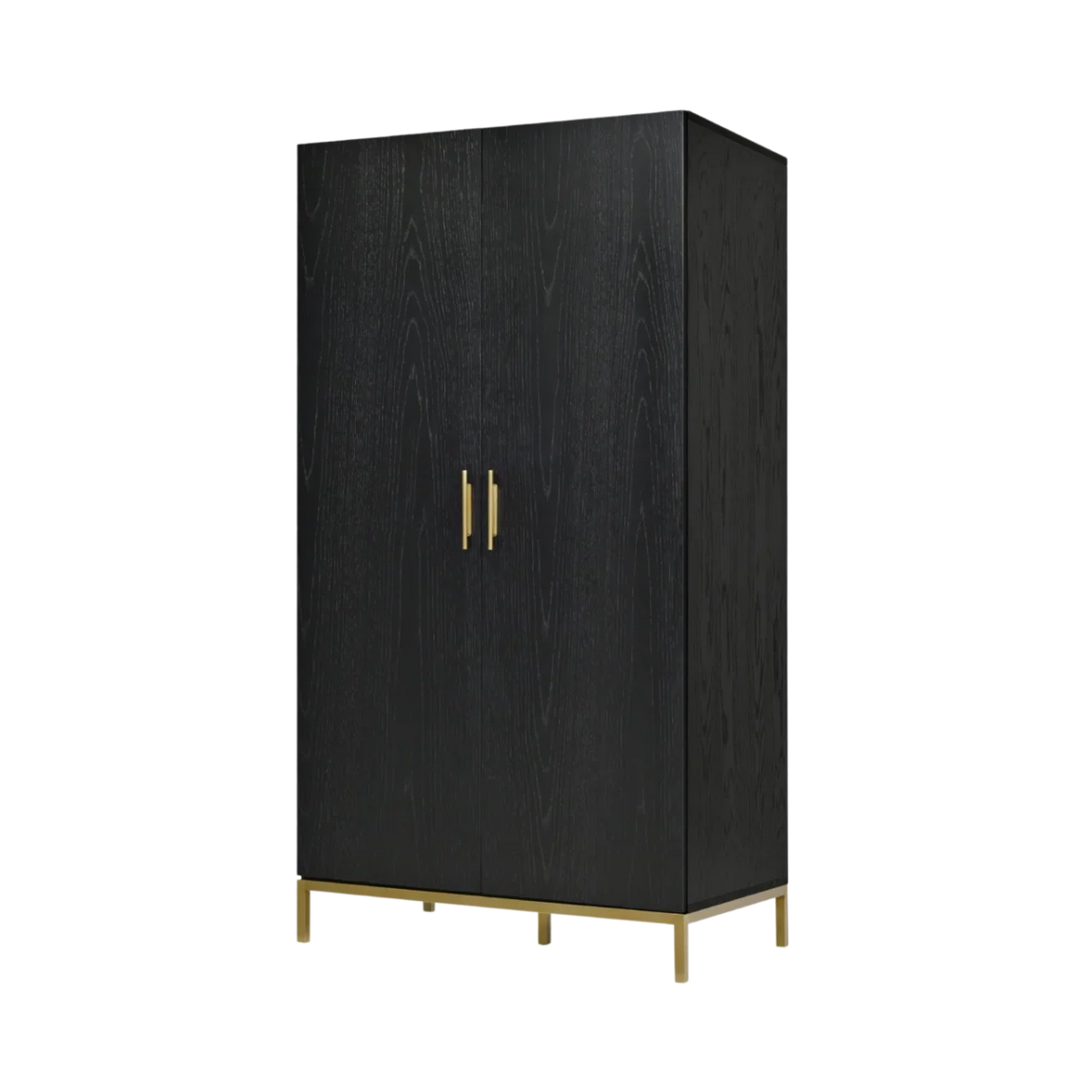 Tulip Wardrobe - Wenge (Black Stained Oak)