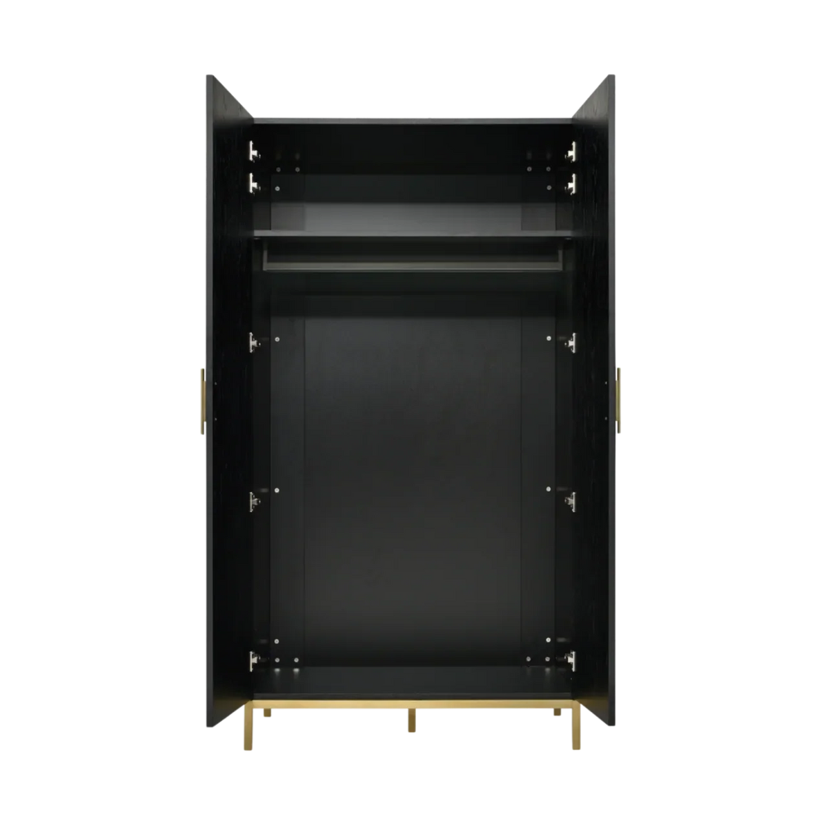 Tulip Wardrobe - Wenge (Black Stained Oak)