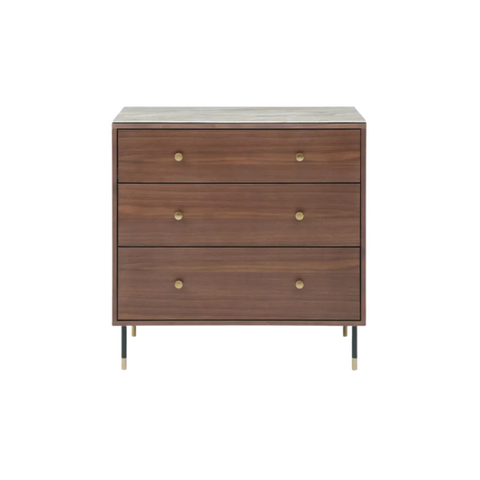 Willow 3 Drawer Chest  - Timber Tobacco
